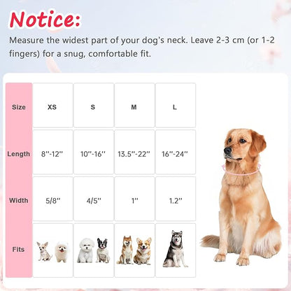 Strawberry Dog Collar, Cute Pink Dog Collars - Image 2