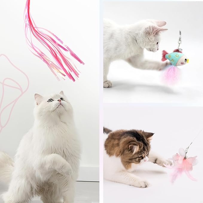 SONGWAY Cat Wand Toys for Indoor Cats - Image 5