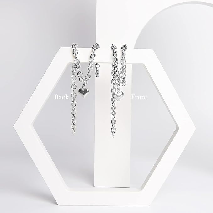 HOWWFALY Dog Collar and Cat Chain Necklace Stainless Steel Adjustable 18K - Image 5