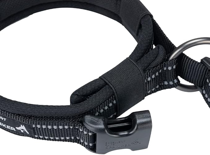 EXCELLENT ELITE SPANKER Reflective Dog Collar Classic Soft Padded Breathable - Image 3