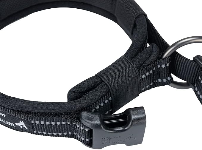 EXCELLENT ELITE SPANKER Reflective Dog Collar Classic Soft Padded Breathable - Image 3