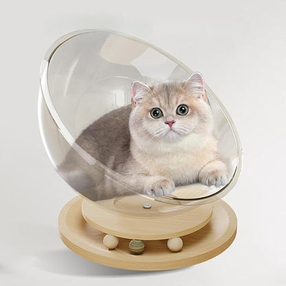 Space Capsule Cat Bed, Pet Furniture, Easy Cleaning, Universal Small Pets - Image 2