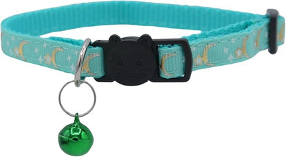 Set of 2: KioKatt Celestial Nylon Cat Collars - Image 2