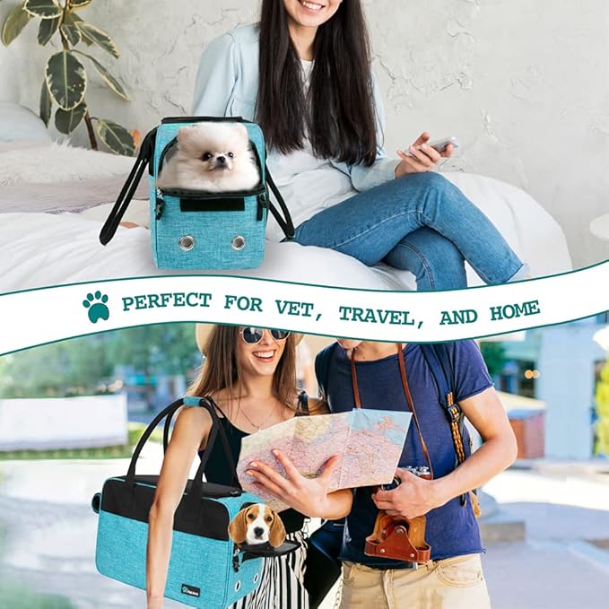PetAmi Dog Purse Carrier for Small Dogs, Airline Approved Soft Sided Pet Carrier - Image 7