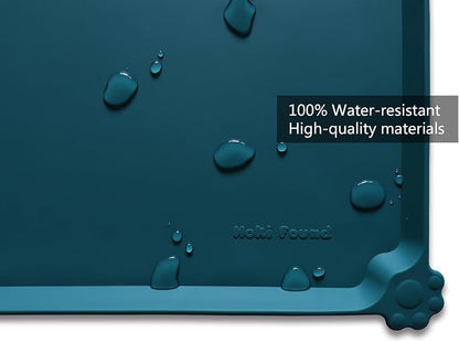 Hoki Found Large Silicone Pet Food Mats Tray - Image 3