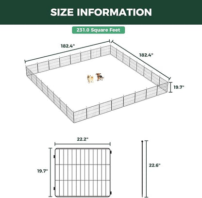 FXW MiniPaws Unleashed Dog Playpen, Expandable & Portable Design - Image 6