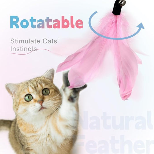 SONGWAY Cat Wand Toys for Indoor Cats - Image 2