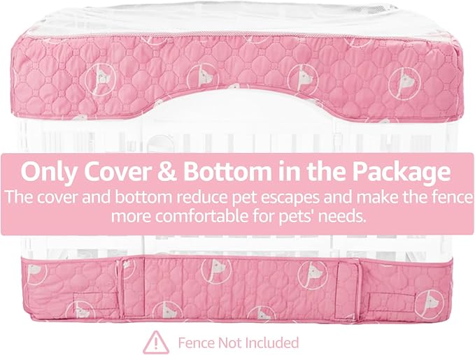 PJYuCien Dog Playpen Bottom Pad and Cover Fits - Image 2