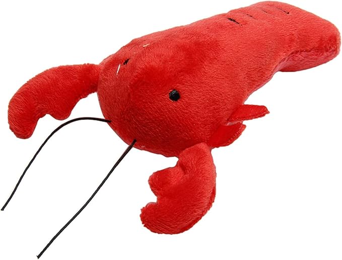 Dog Lobster Chew Toy Multi-Shape Comfortable to Touch Plush Cats Chew Stuffed by Htppzjr