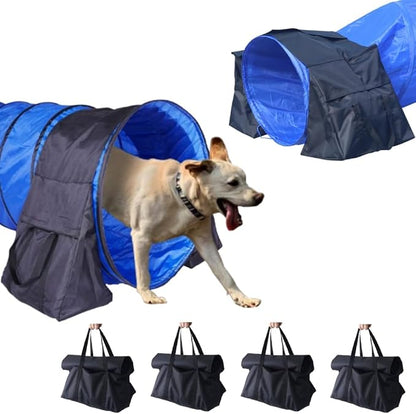 Japard Dog Agility Equipment, Tunnel Sandbags 4 Pack, Holding Bags Only by Japard