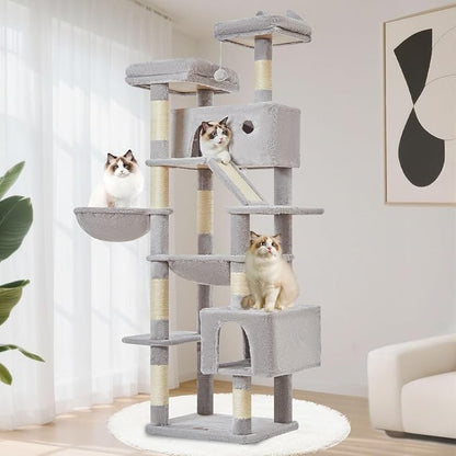 Taoqimiao Cat Tree 71-Inch, Cat Tower - Image 2