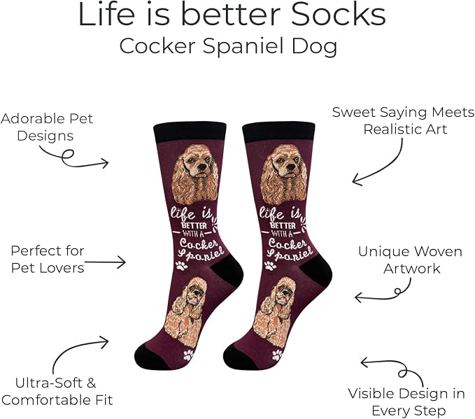 E&S Pets Pet Lover Socks - Image 2