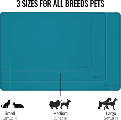 MateeyLife Dog & Cat Food Water Mat - Image 6