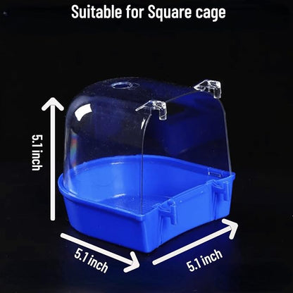 Bird Bath Cage, Cleaning Pet Supplies Bird Bathtub - Image 2