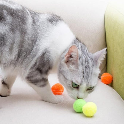 Premium Soft Pom Pom Balls for Kittens - Image 6