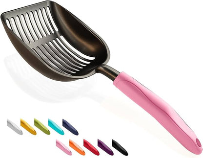 WePet Cat Litter Scoop, Non-Stick Plated Aluminum Alloy Sifter, Kitty Durable by WePet