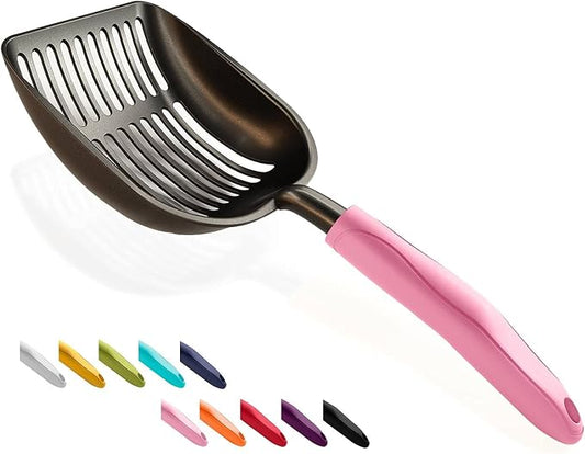 WePet Cat Litter Scoop, Non-Stick Plated Aluminum Alloy Sifter, Kitty Durable by WePet