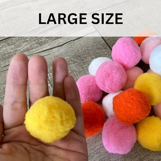 Premium Soft Pom Pom Balls for Kittens - Image 2