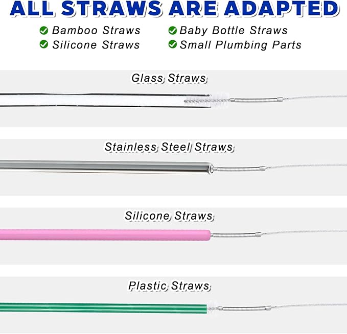 2 Pcs Long Tube Cleaner Brush, Extra Long Pipe Tube Cleaner Flexible Longs - Image 6
