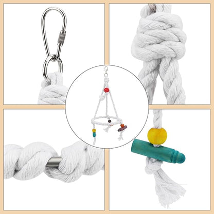 Hypeety Pet Bird Parrot Swing - Image 3