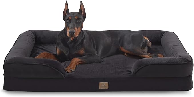 Bedfolks Orthopedic Dog Bed, Waterproof Dog Sofa Bed by Bedfolks