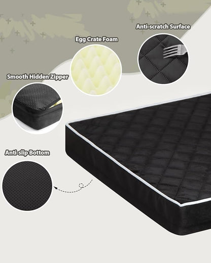 Orthopedic XL Dog Beds Large Sized Dog Waterproof Pet Kennel Pad - Image 3