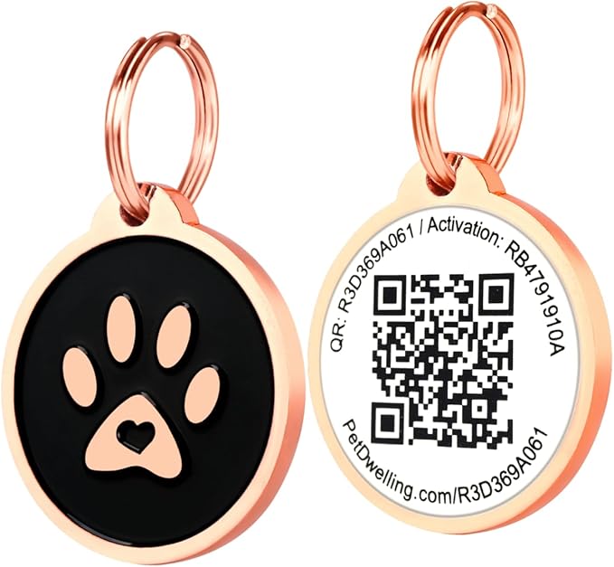 Pet Dwelling QR Code Pet ID Tag – Smart Dog & Cat ID Tags by PetDwellingSmartQRPetIDTags