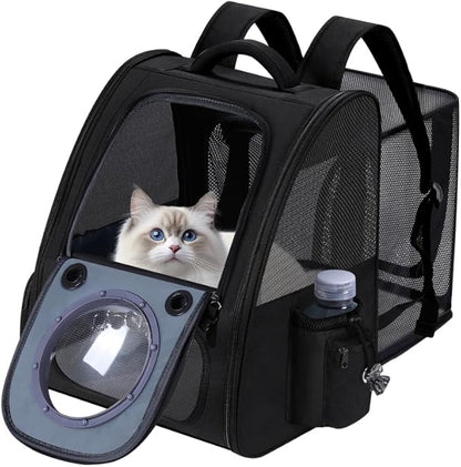 Dogs Backpack Carrier, Expandable Cat Carrier Backpack, Breathable Bubble Pet by GROXKOX