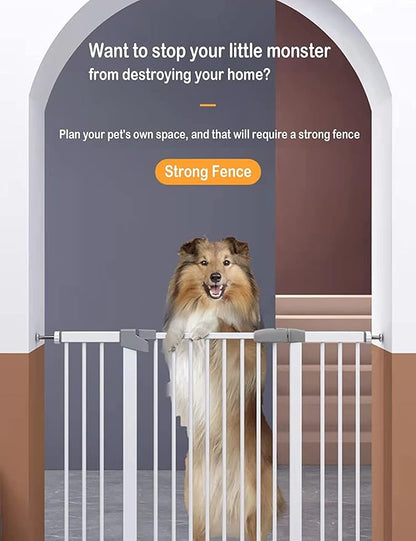 Extra Long Baby Gate Extra Wide, Large Dog Gate Indoor, Child Proof Gate - Image 3