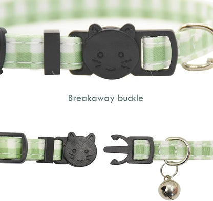 Breakaway Cat Collars with Bell, Durable & Safe Cute Kitten Collars Safety - Image 6
