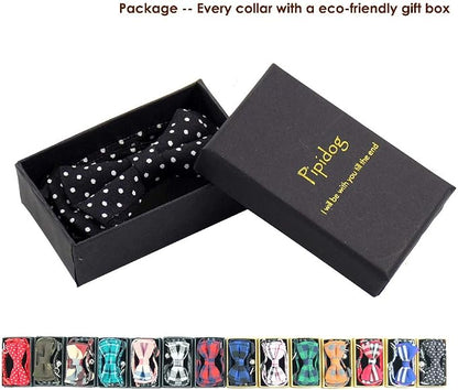 Cat Collar with Bell and Bow Tie, Breakaway Clasp Cute Dots Kitty Kitten - Image 2