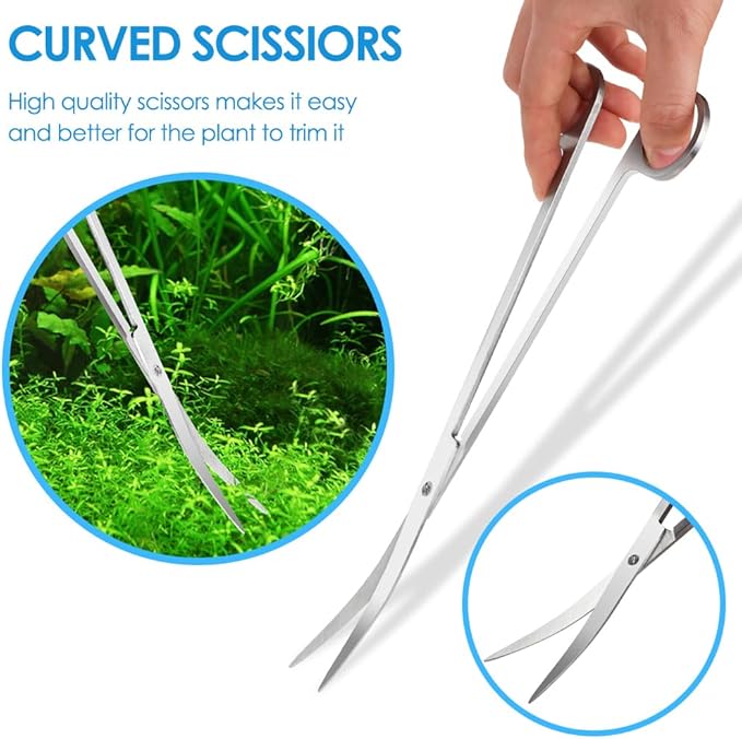 Gutsdoor Aquascape Tools Aquarium Kit, Aquarium Plant Trimming - Image 6