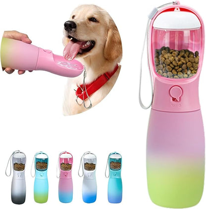 Dog Water Bottle Portable, 19Oz Large Capacity Dog Water Dispenser, Food Grade by MITOCAPY