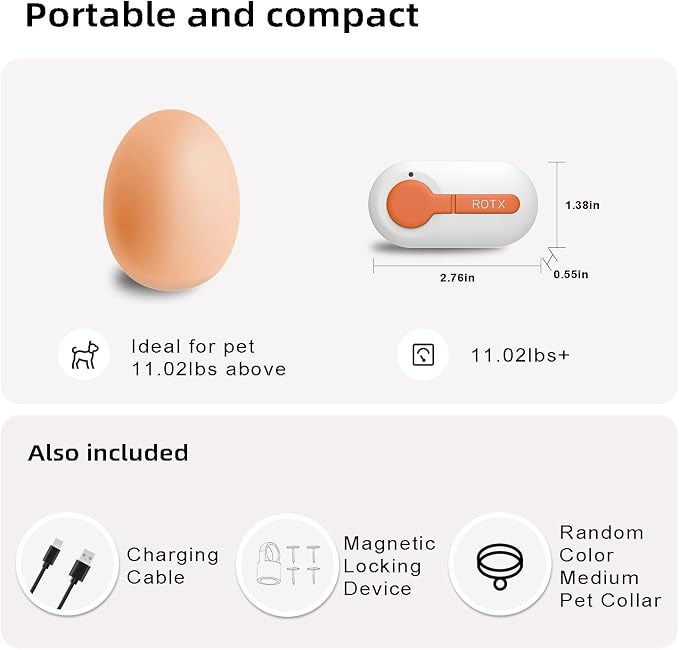 ROTX Dog GPS Tracker Real-time Tracker Alerts Virtual Fence Location - Image 6