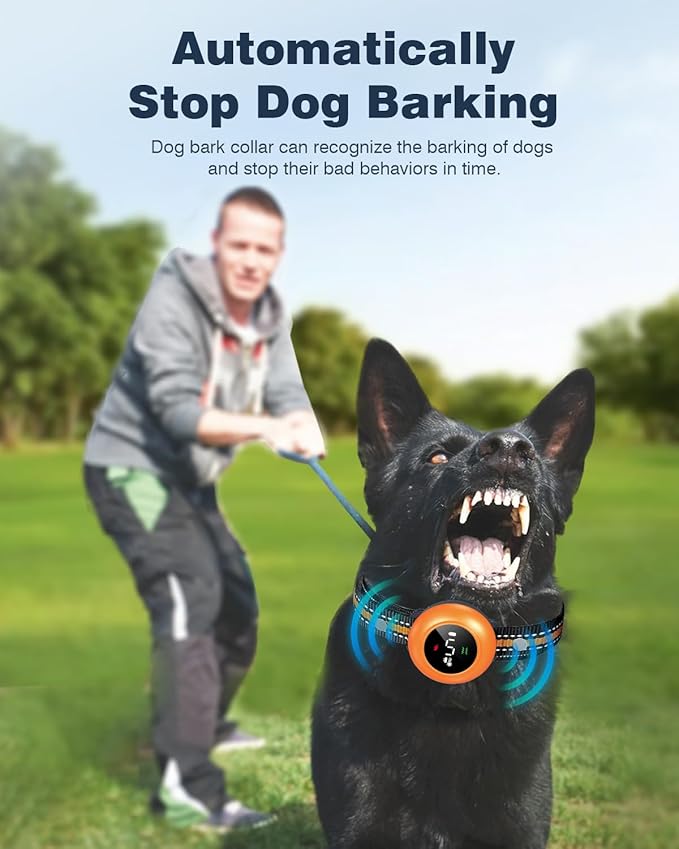 2-in-1 Dog Shock Collar & Dog Bark Collar - Image 3