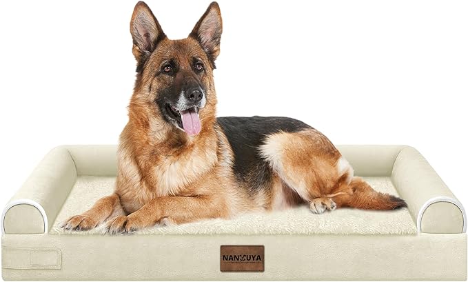 Large Dog Bed Orthopedic Washable: Extra Large Sized Beds by Nanuya