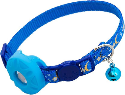 Airtag Cat Collar Breakaway, Safety Kitten Collar by Bencacawinstyle