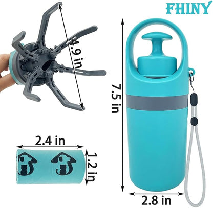 Fhiny Portable Dog Poop Scooper, No-Touch Handheld Doggy Poop Scooper Sanitary - Image 7