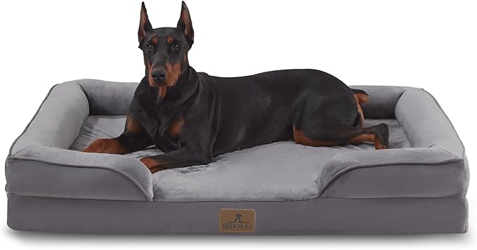 Bedfolks Orthopedic Dog Bed, Waterproof Dog Sofa Bed by Bedfolks