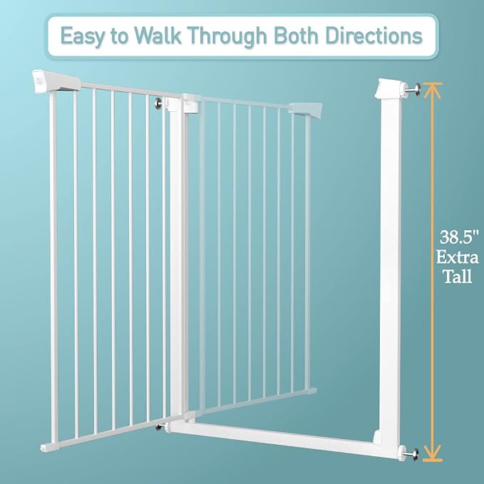 Fairy Baby 38" Extra Tall Baby Gate - Image 9