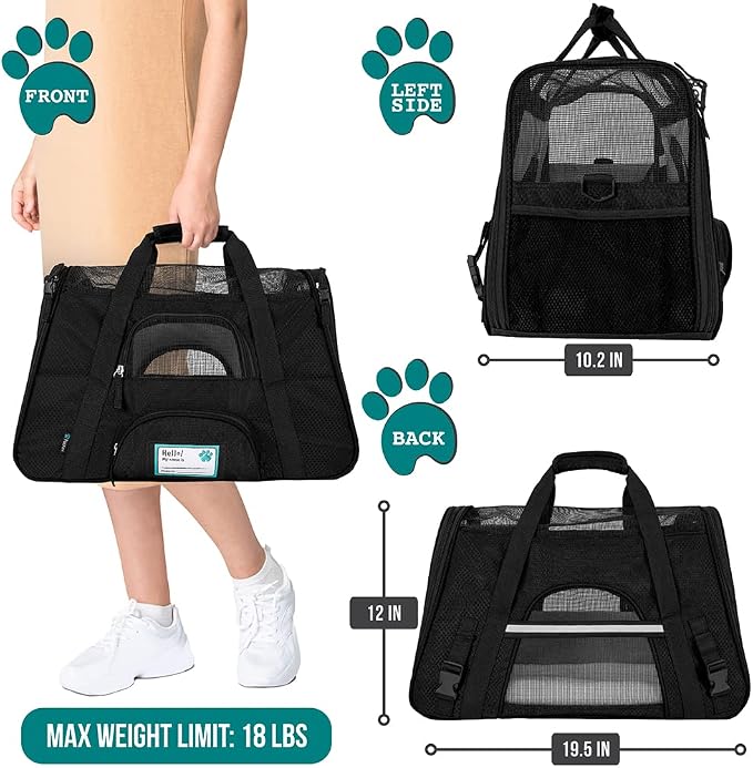 PetAmi Airline Approved Pet Carrier - Image 2