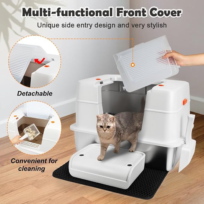 Vivifying Stainless Steel Litter Box - Image 6