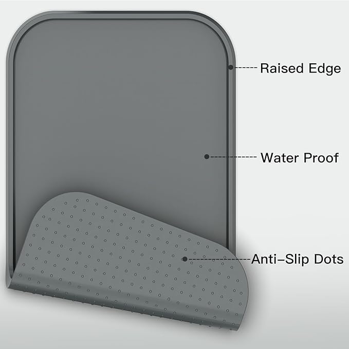 Pet Feeding Mat, Water-Proof Silicone Placement - Image 3