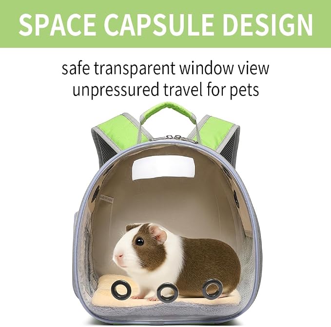 Bunny Carrier, Guinea Pig Carrier, Small Animal Carrier Backpack - Image 2