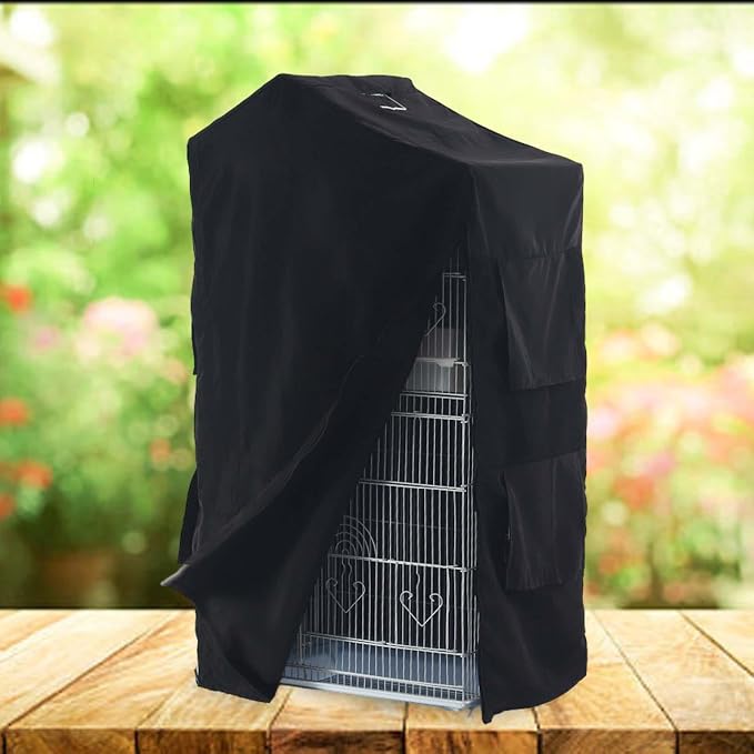 Bird Cage Cover Birdcage Cover, Washable Protection Blackout Cover Waterproof - Image 7
