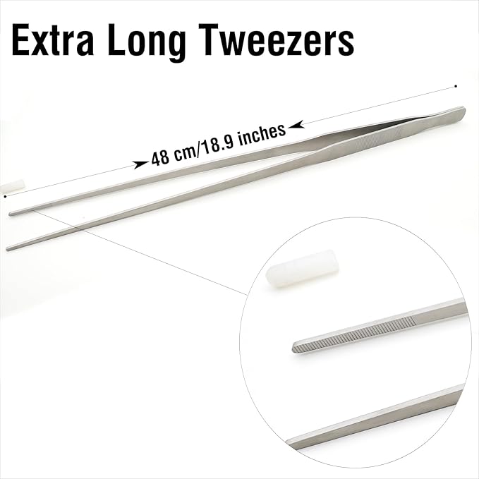 18.9 inch Heavy Duty Extra Long Tweezers - Image 2