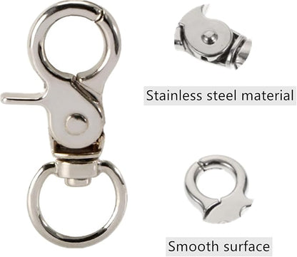 8 Pcs Bird Cage Lock Bird Cage Lobster Clasp, Birdcage Lock Birds Cage Clip - Image 3