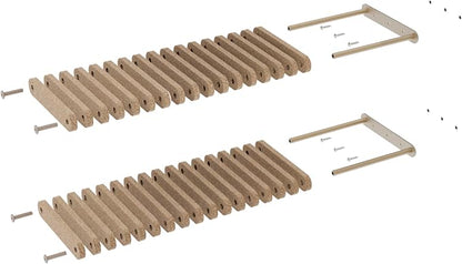 Wall Mounted Cat Steps Short Shelves by Pryde Pets - Image 4