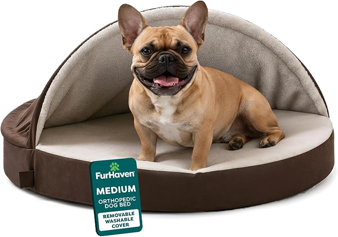 FurHaven Round Orthopedic Dog Bed by FurHaven