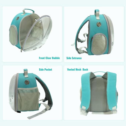 Small Animal Carrier Guinea Pig Backpack, Transparent, Breathable Backpack - Image 3